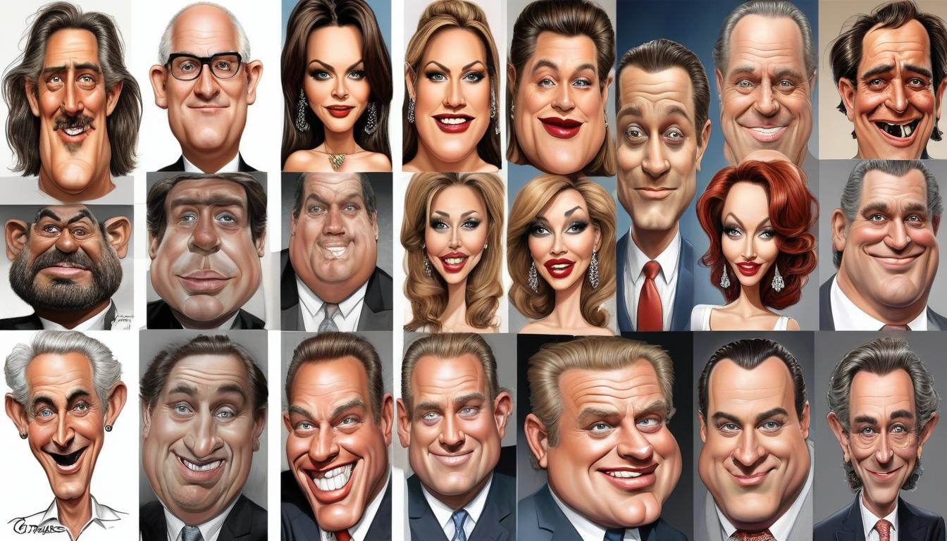 Celebrity Caricatures