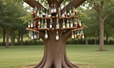 wine bottle tree