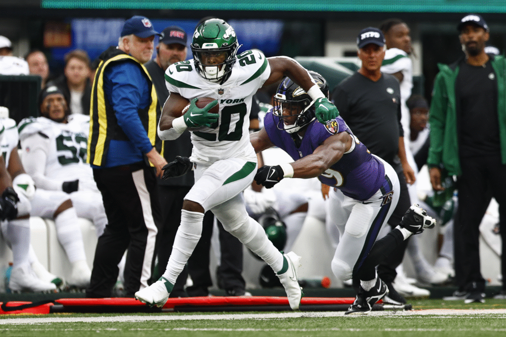 New York Jets vs. Baltimore Ravens Match Player Stats