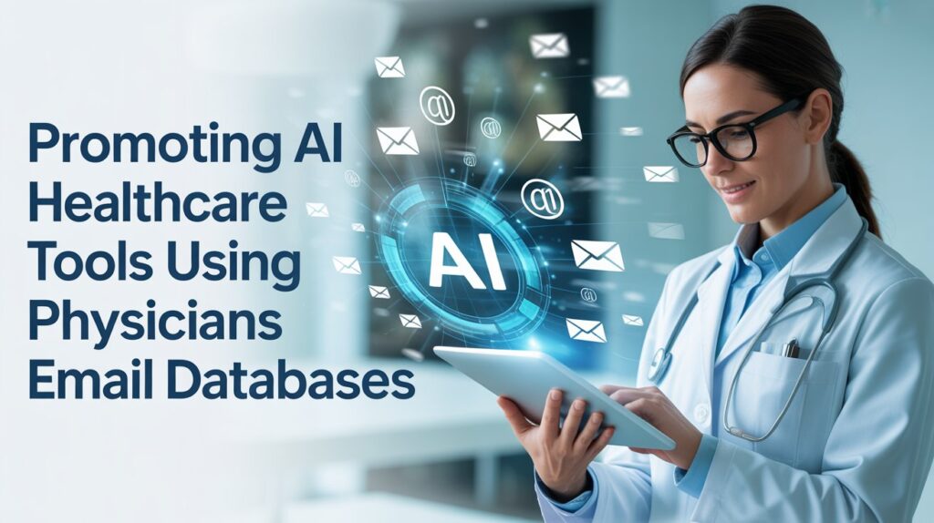 Promote AI Healthcare Tools with Physicians Email Data