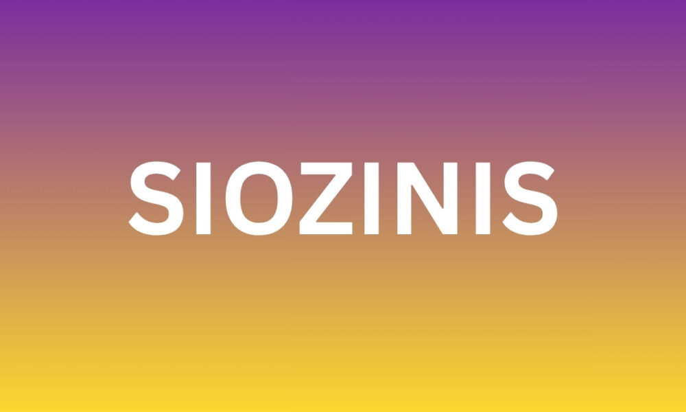 Siozinis
