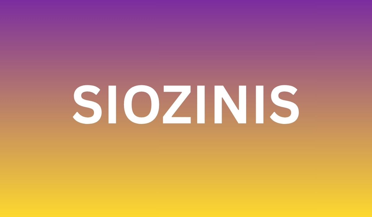 Siozinis